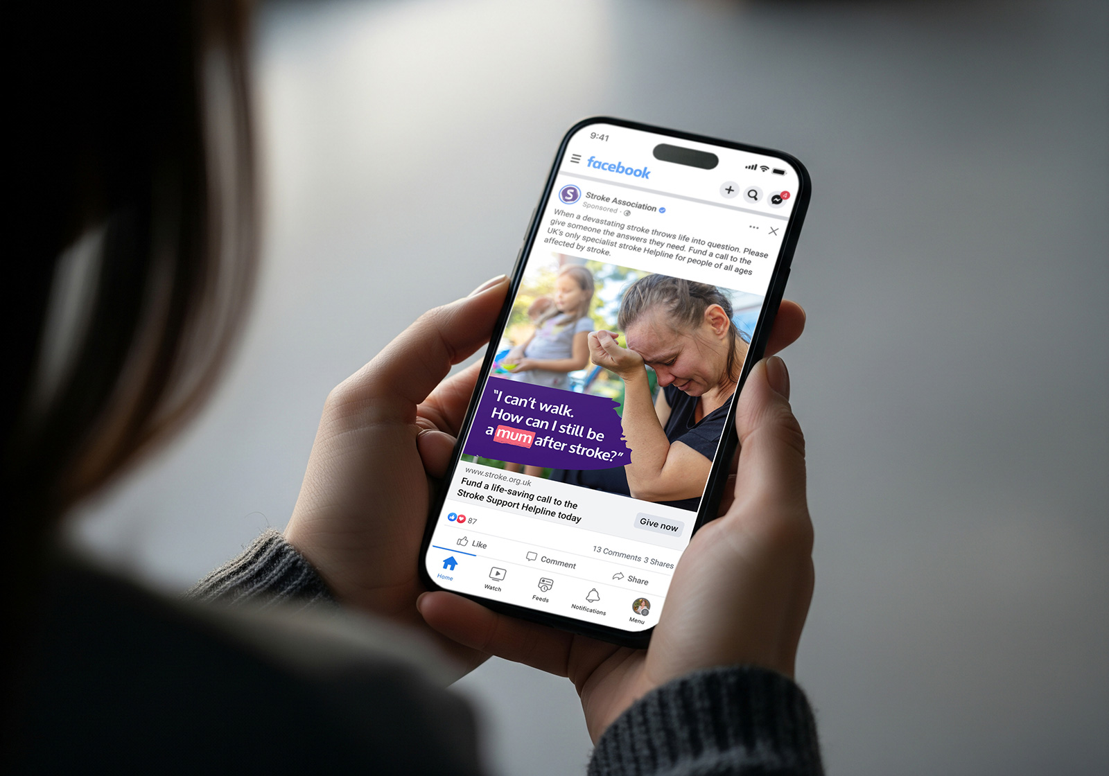 Stroke Association, Reducing Meta CPA by 72.5%